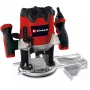 Einhell yläjyrsin TE-RO 1255 E - 1200 W - Ø 6 ja 8 mm - kierrosluvun säätö - rinnakkaisohjain - imusovitin - sis. tarvikkeet