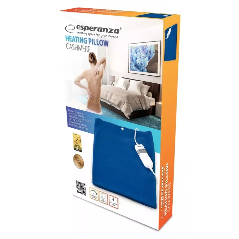 Esperanza EHB004 lämpötyyny - sähkölämpötyyny - 3 lämpötasoa - 40 x 30 cm