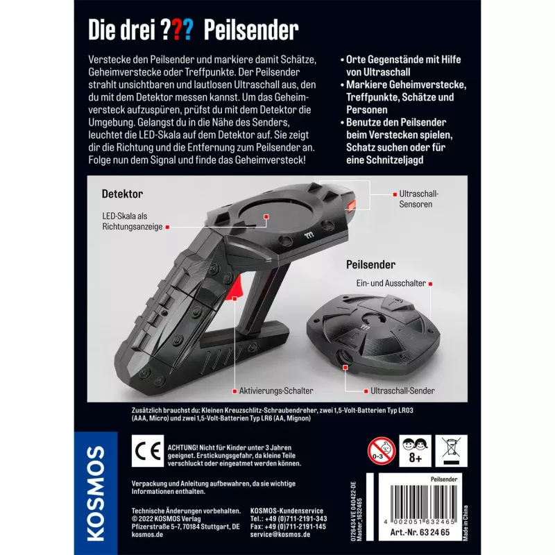 Die drei Peilsender, etsiväsarjat