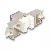 DeLOCK Keystone-moduuli 88121 litteä violetti RJ-45 10 kpl