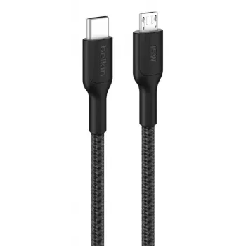Belkin CAB026HQ1MBK matkapuhelinkaapeli musta