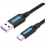 Vention USB-C - USB 2.0 -kaapeli CORBH 2 m — musta