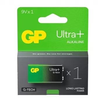 Alkaliparisto 6LR61 9V GP ULTRA+ 1 kpl