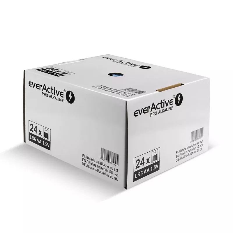 Alkaliparistot everActive LR64BLPADIS — 96 kpl, AA-koko