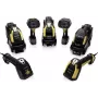 Datalogic PowerScan PM9600 - USB-sarja - viivakoodilukija - kannettava - SR - 2D-kuvaus - dekoodaa - RF(433 MHz) (PM9600-SR433RBK12)