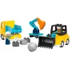 LEGO DUPLO 10475 3-in-1 Rakennustyömaan ajoneuvot