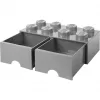 Room Copenhagen - LEGO Brick Drawers 8 - harmaa (40061740) (40061740)