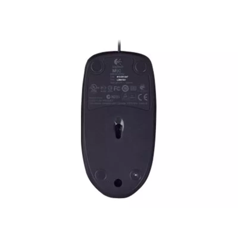 Logitech M90 johdollinen optinen toimistohiiri — 1000 DPI, molempikätinen, USB Type-A, musta