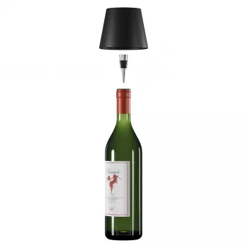 RealPower TableLight 360 3W LED-pöytävalaisin musta IP44