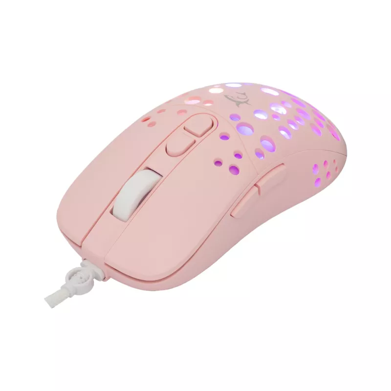 Hiiri White Shark GM-9004 Tristan-2 pinkki RGB USB