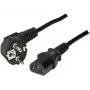 Virtakaapeli ShiverPeaks Basic-S musta 3 m CEE7/7 C13 liitin