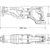 Puukkosaha Hazet 9234-1