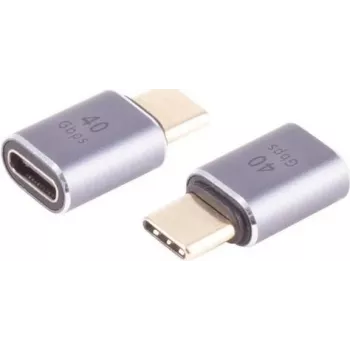 USB-C-adapteri ShiverPeaks 14-05039 — metallikotelo, kompakti rakenne