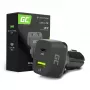 Autolaturi Green Cell CAD33, 42 W, USB-C PD + USB-A QC3.0, 12/24 V tulo, 5–12 V lähtö