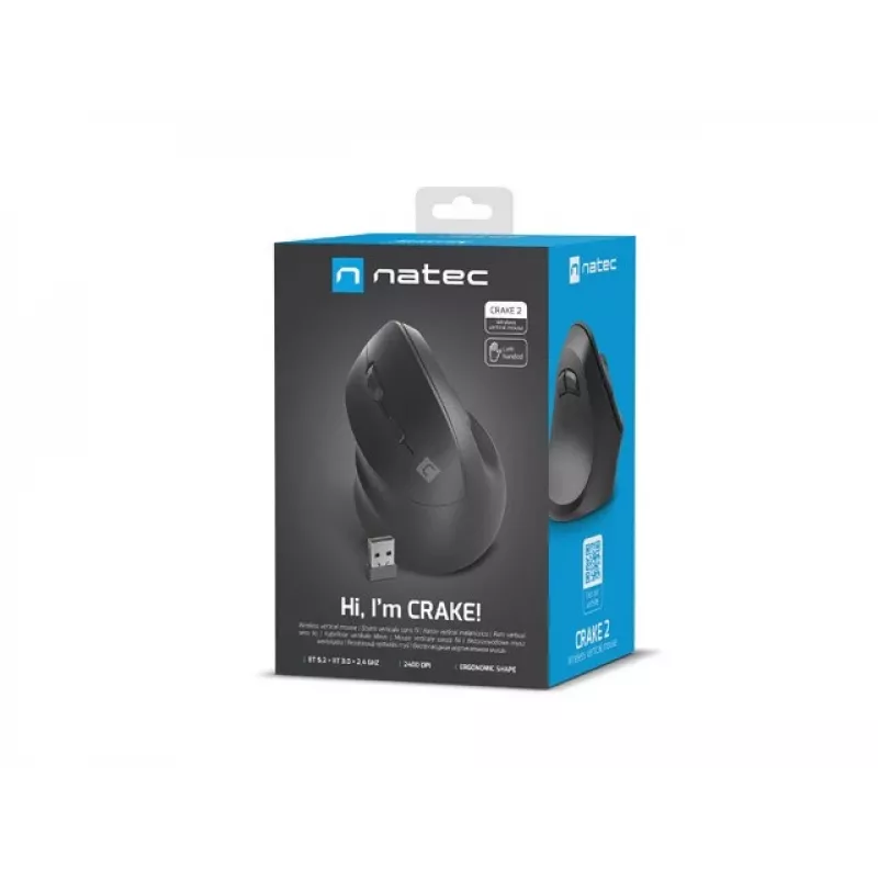 Hiiri NATEC CRAKE 2 Office vasenkätinen Bluetooth