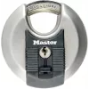 Discus-riippulukko MASTER LOCK 70 mm Excell ruostumaton teräs, suojattu sanka, eri avaimilla