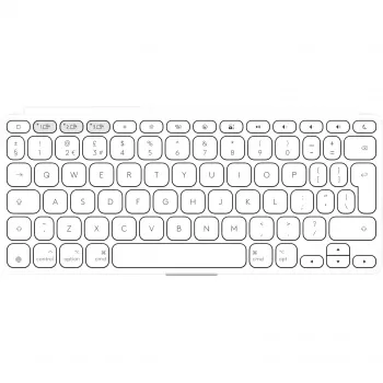 Logitech Keys-To-Go 2 näppäimistö yleiskäyttöön Bluetooth QWERTY US International valkoinen