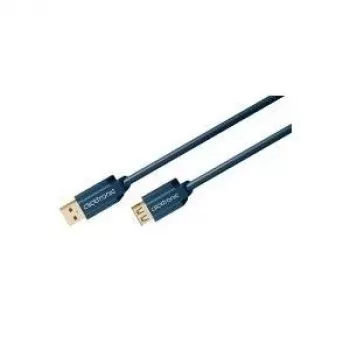 ClickTronic 3 m USB 3.0 A/A m/f 3 m USB A USB A sininen USB-kaapeli (70120)