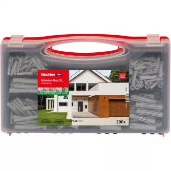 fischer 577159 Meister-Box XL tappien lajitelmarasia 290 kpl (577159)