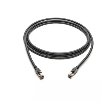 Digitus DK-1843-005 CAT 8.1 S/FTP -kytkentäkaapeli 0,5 m, musta