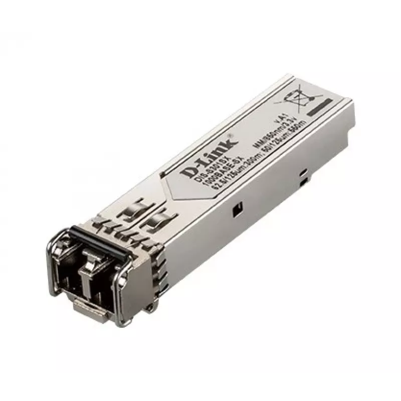 D-Link 1-porttinen Mini-GBIC SFP - 1000BaseSX -teollisuuslähetin-vastaanotin
