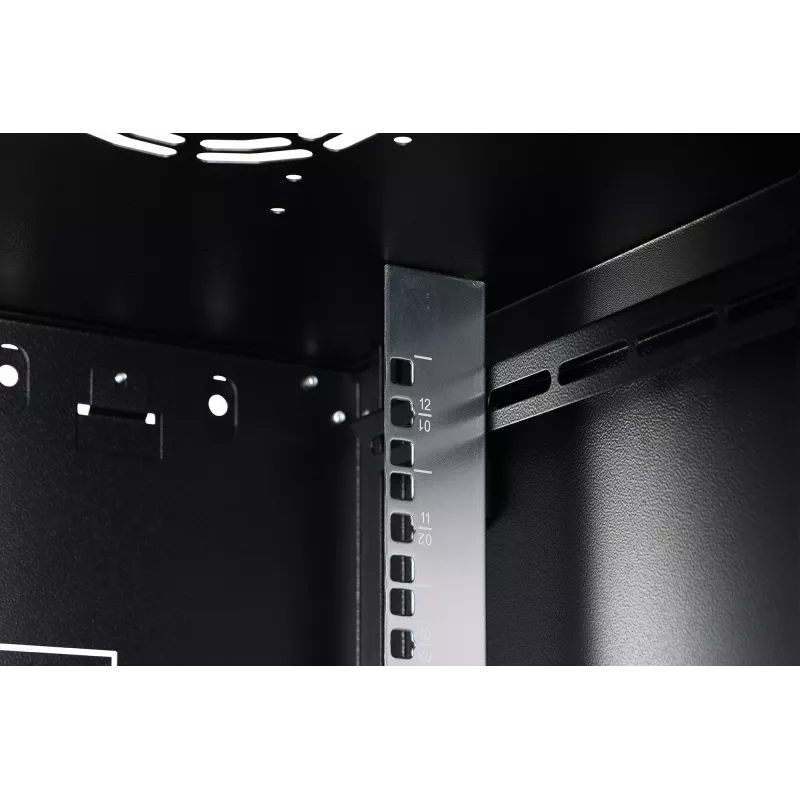 Seinäasennettava verkkokaappi DIGITUS Dynamic-N DN-37111 — 12U, 600 x 600 mm, IP20, avainlukko
