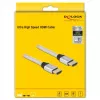 HDMI-kaapeli DeLOCK Ultra High Speed 48 Gbps 8K 60 Hz hopea 3 m