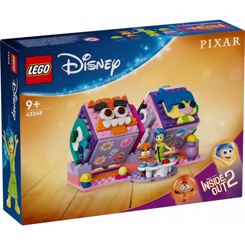 Rakennuslelu LEGO Disney Pixar Inside Out 2 tunnekuutiosarja 43248