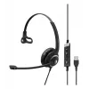EPOS IMPACT SC 230 USB MS II Mono USB-A-headset johdossa puhelunhallinta Microsoft-sertifioitu (1000578)