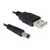 USB-virtakaapeli DeLOCK 82197 1 m USB-A uros/uros