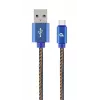 USB 2.0 -kaapeli GEMBIRD USB A - USB C 2 m, 0,48 Gbit/s, 2,1 A, sininen