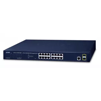 Hallittava kytkin PLANET GS-4210-16T2S