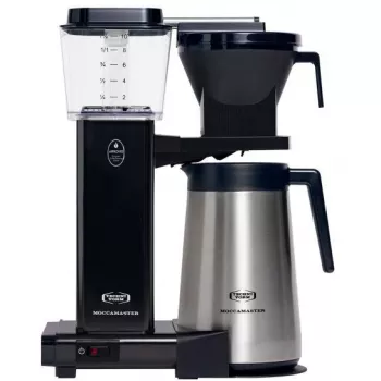 Suodatinkahvinkeitin MOCCAMASTER KBGT 741 — 1,25 l (10 kupillista), 1520 W, teräs, irrotettava vesisäiliö
