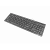 Natec Discus 2 - näppäimistö - QWERTY - US - musta - näppäimistö - US-englanti - musta