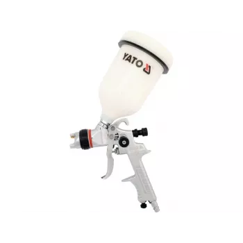 Painilmaruiskutuslaite YATO YT-2341, 0,6 L ruostumaton teräskuppi, 410 l/min ilmavirta, paineilma