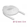 DeLOCK spiraalisukka joustava 2 m x 12 mm läpinäkyvä polyeteeni -40...+80 °C