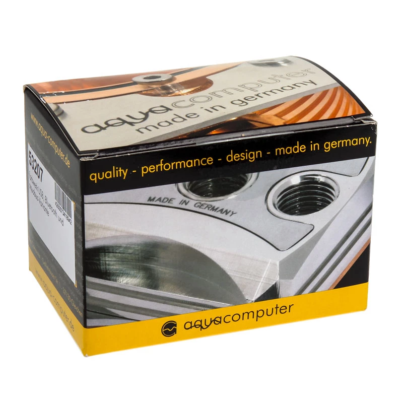 Valaistuksen LED-ohjain Aqua-Computer farbwerk USB – 12 V, 2,5 A, musta