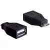 DeLOCK - USB-sovitin - USB Type-A, 4-napainen (liitin) - 5-napainen Micro-USB Type-B (pistoke) (65296)