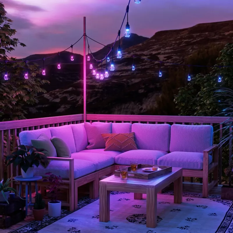 Älykäs puutarhavalaistus Nanoleaf NF084K02-40SLO