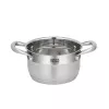 Pyöreä ruostumattomasta teräksestä valmistettu kattila Resto Kitchenware Libra 1,9 L