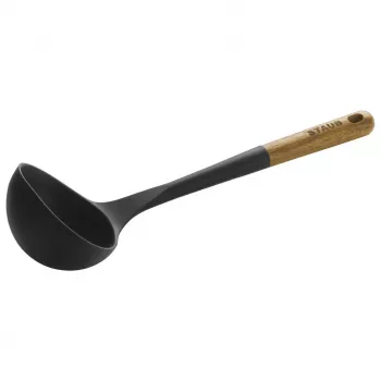 Pölylusikka - 31 cm, ruskea-musta