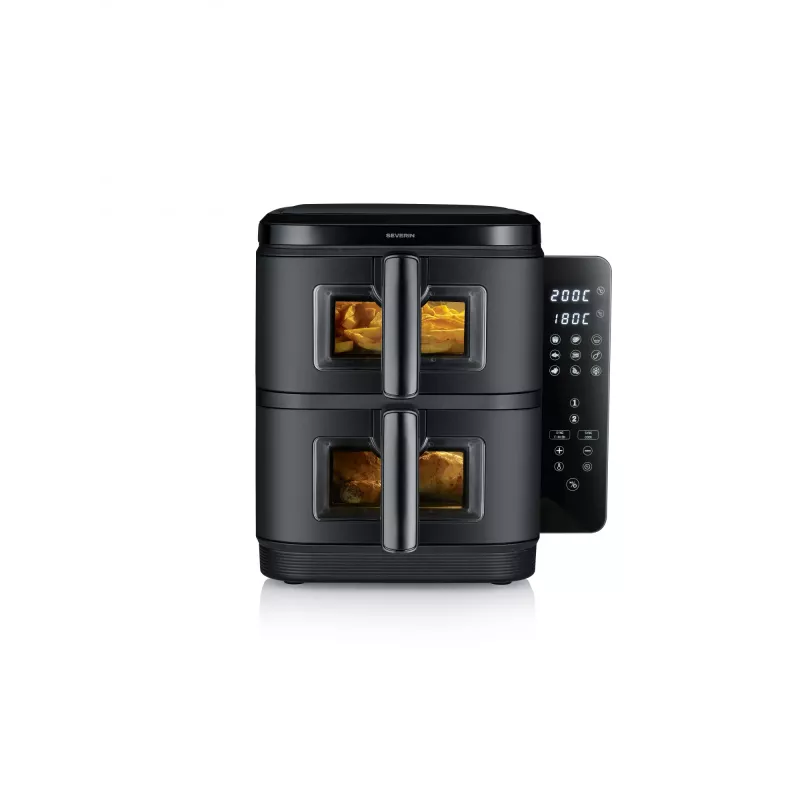 Friteerauskeitin SEVERIN FR 2468 S-Fry Duo Stack 2-in-1, kahden korin rakenne