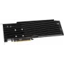 Sonnet M.2 8x4 Silent PCIe 4.0 -kortti RAID 0 1 10