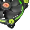 Tuuletin Thermaltake Riing 14 CL-F039-PL14GR-A 14 cm musta vihreä