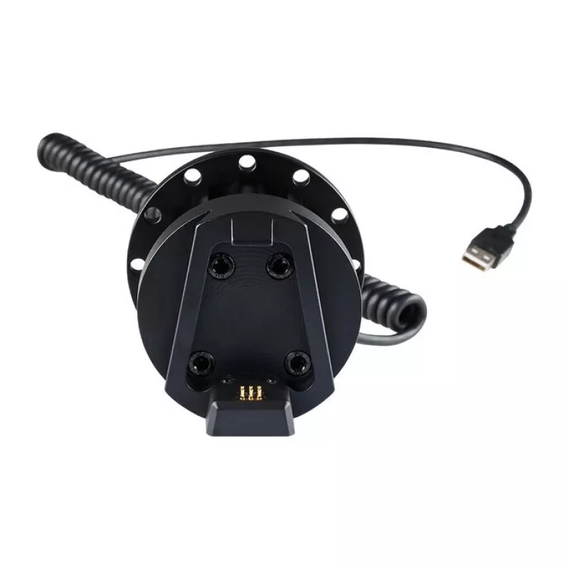 Pikavaihtoadapteri Asetek SimSports 40-035-0035028 musta — pikavaihto-ohjauspyöräadapteri sim racing -kokoonpanoihin