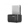 Kiintolevyn telakointiasema 2,5/3,5 USB 3.0 Natec Kangaroo Dual, kloonaustoiminto, virtalähde