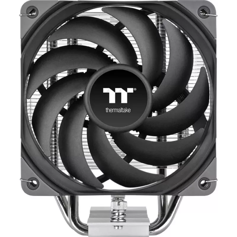Ilmajäähdytin Thermaltake UX400 12 cm musta hopea 700–1800 kierr./min