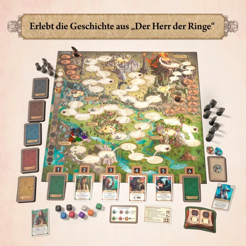 Kosmos Der Herr der Ringe - Gemeinsam zum Schicksalsberg, lautapeli