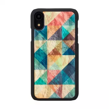 iKins älypuhelinkotelo iPhone XR — Mosaic musta suojakotelo