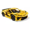 LEGO Technic Corvette Stingray 42205 2-in-1 avo- ja coupé-malli, 732 osaa, 80×270×140 mm